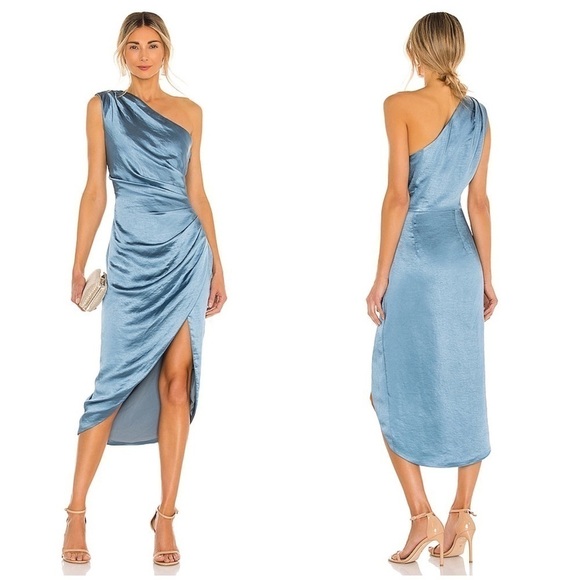 ELLIATT Cassini Dress In Blue - Picture 1 of 3